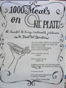 1000 Meals on One Plate